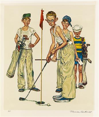 NORMAN ROCKWELL Sports Portfolio.